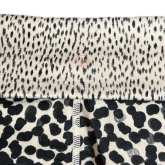 Lululemon Wunder Under Crop Leggings 4 Full-On Luon Roll Down Waist Yoga Pants - Picture 10 of 12